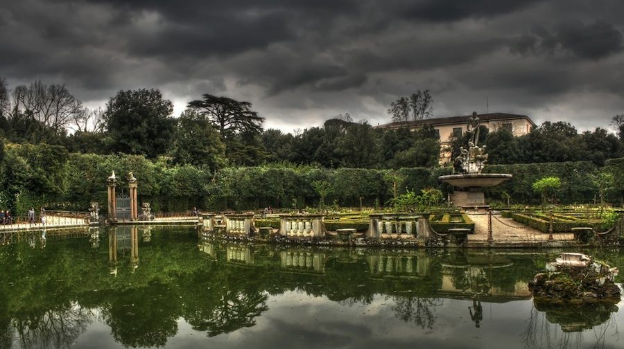 Jardins Boboli à Florence.