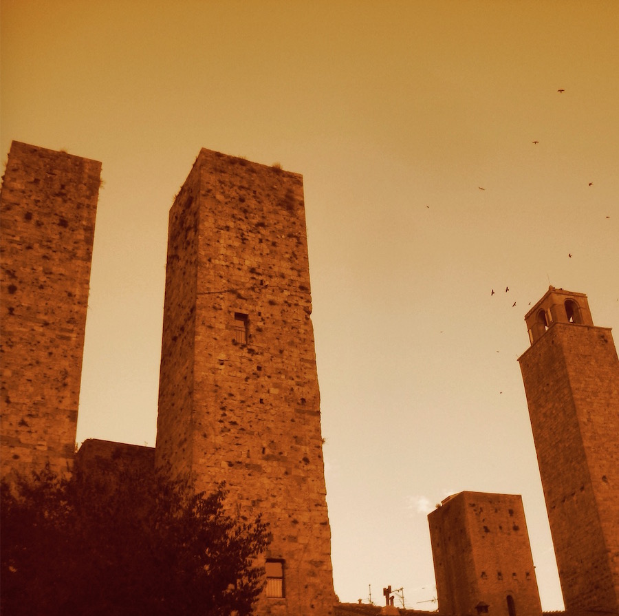 Torres de San Gimignano desde el centro de la ciudad. ©Iñigo Pedrueza