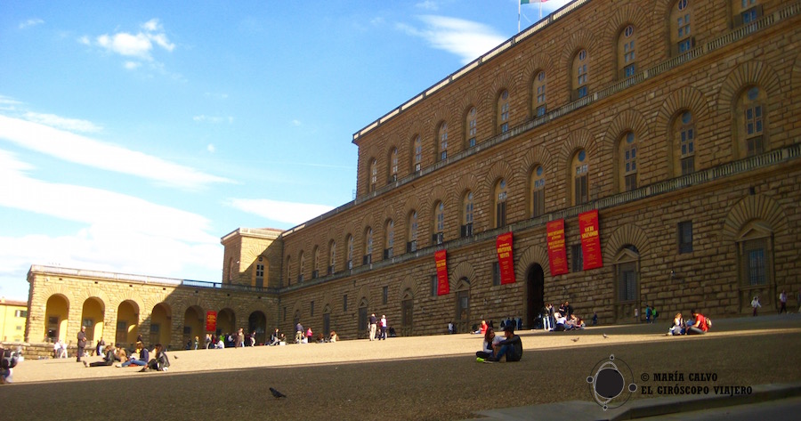 La plazza Pitti et le musée